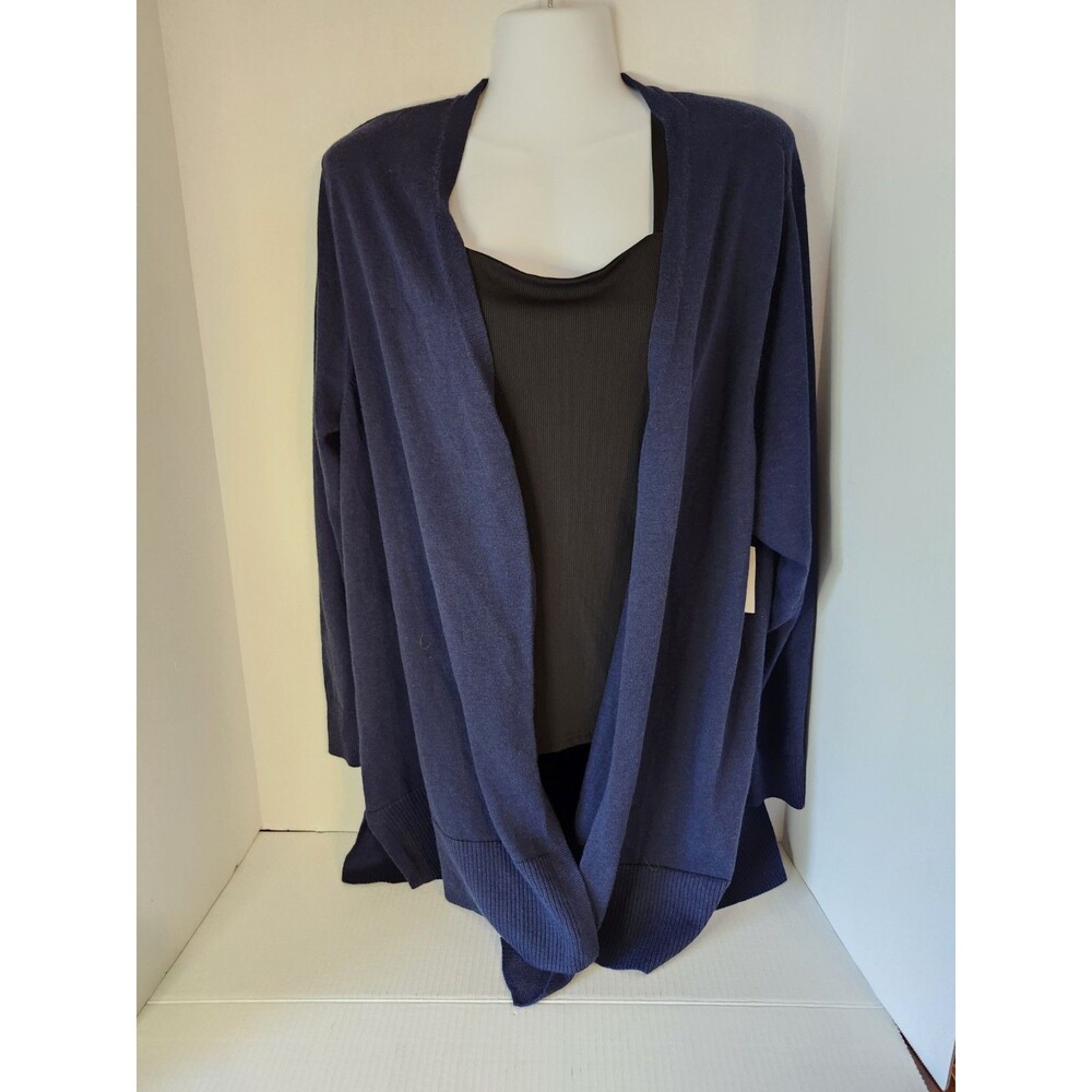 Amazon Essentials 3XL Cardigan Navy Blue